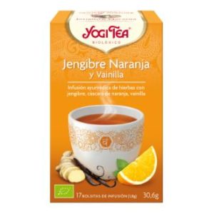 Yogi Tea Jengibre, Naranja y Vainilla 17infusiones