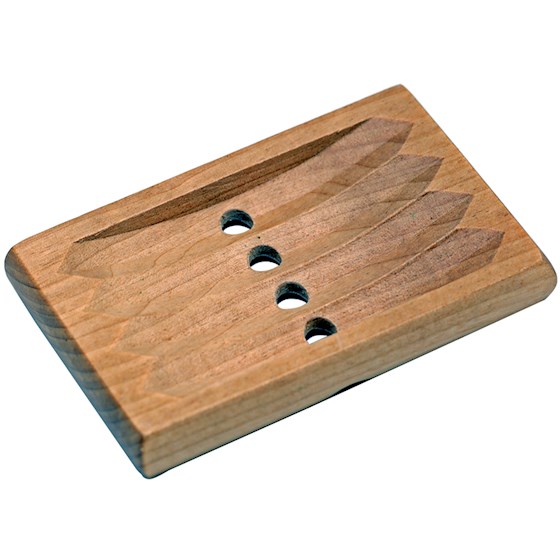 Jabonera de madera