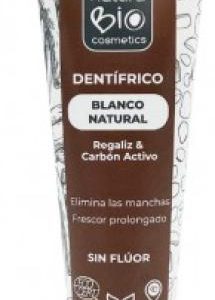 DENTRIFICO BLANCO NATURAL REGALIZ Y CARBON ACTIVO BIO 75ML