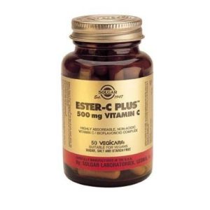 ESTER-C® PLUS 500 mg. 50 caps Cápsulas Vegetales.