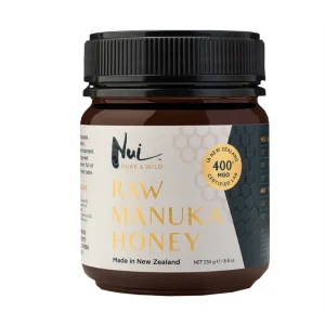 Miel de Manuka Pura MGO 400+ Nui, 250 grs