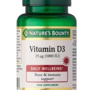 VITAMINA D3 25UG 1000UI 100 COMPRIMIDOS