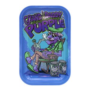 Best Buds Grand Daddy Purple Bandeja Para Liar De Metal Mediana 17.6×27.5 cm
