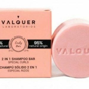 Champú solido 2 en 1 especial rizos Valquer