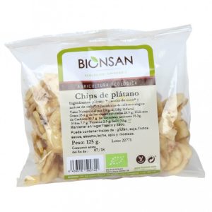 Chips de Plátano Bio 125g