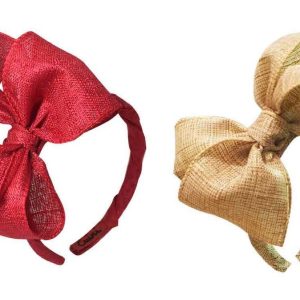 Diadema Lazo Rafia Cuini