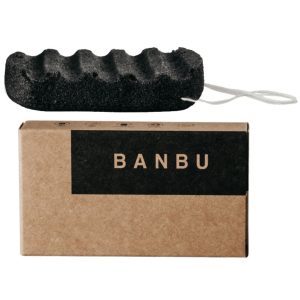 Esponja de Konjac Corporal Carbón Banbu
