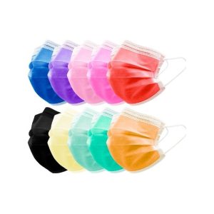 Mascarilla Higiénica Colores 10 Und