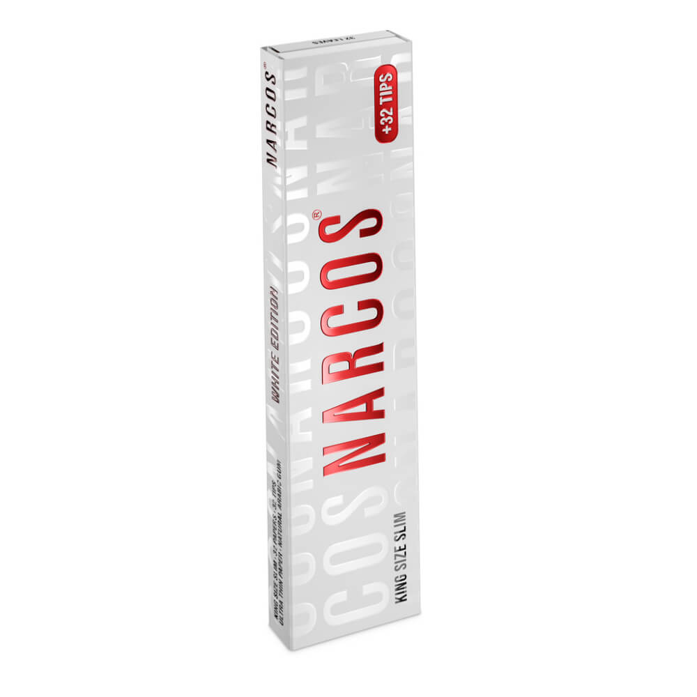 Narcos Papeles de Liar Slim King Size Blancos + Filtros (24uds/display) - Imagen 3