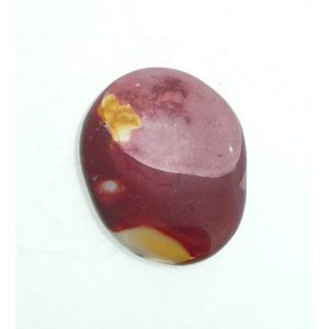 Rodado Plano de Jaspe Mokaíta 6x4cm