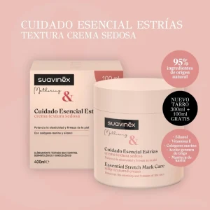 Suavinex Cuidado Esencial Estrías Crema 400ml