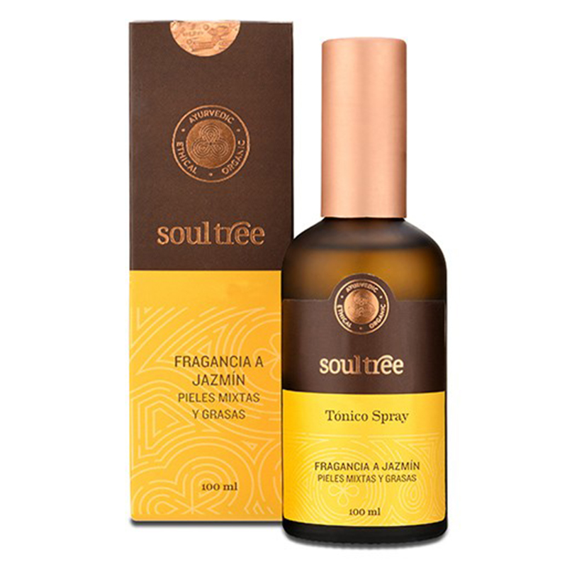 Tónico Facial de Jazmín Piel Grasa y Mixta Soul Tree 100ml