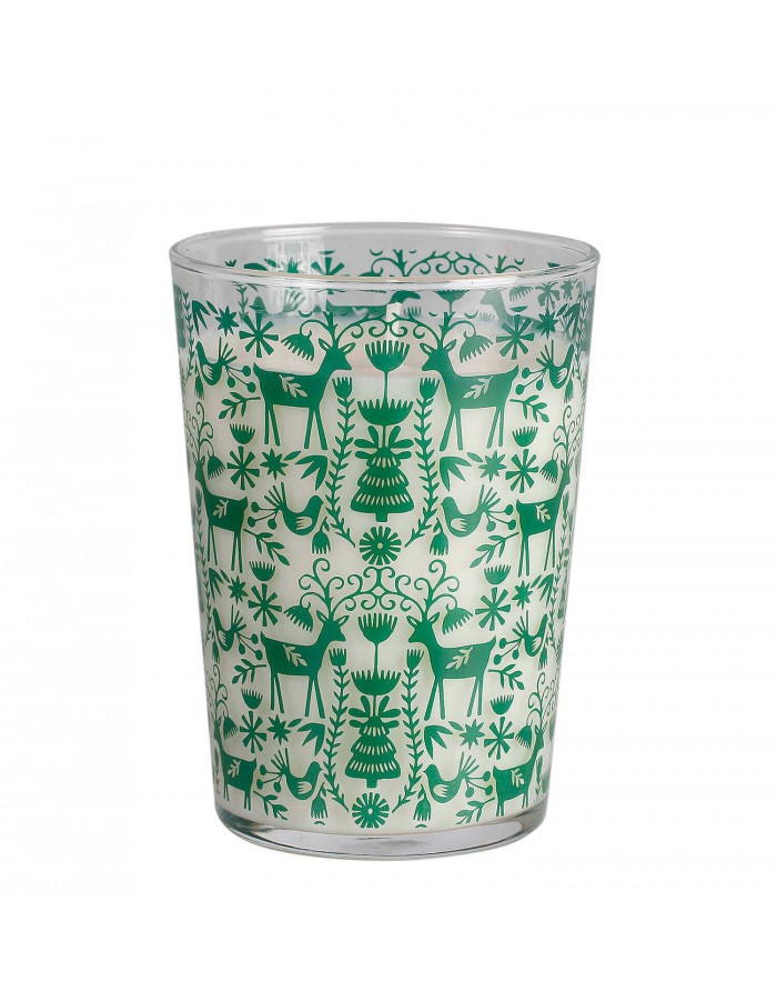 Vela vaso Folkvasc sweet cinnamon 9×12,5cm 1ud.