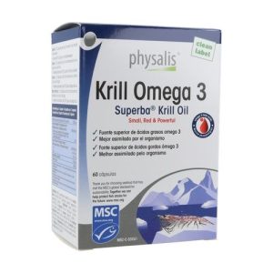 Krill Omega 3 Physalis 60 capsulas
