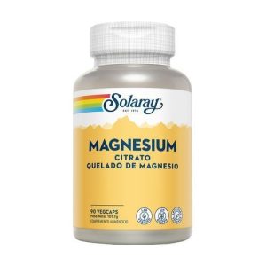 Magnesium Magnesio Solaray 90 cápsulas vegetales