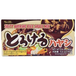 Pastilla de salsa hayashi S&B 160g