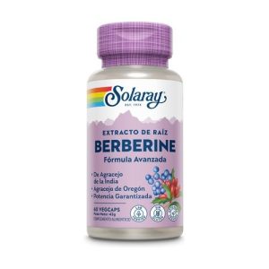Berberine Solaray Berberina 60 capsulas