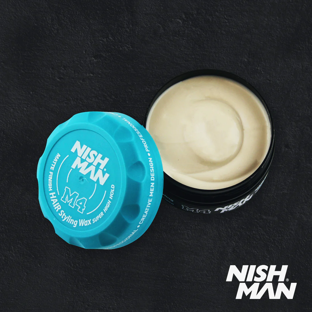 Cera Matte NishMan M4 Matte Finish de Fijación Ultra Fuerte 100ml - Imagen 4