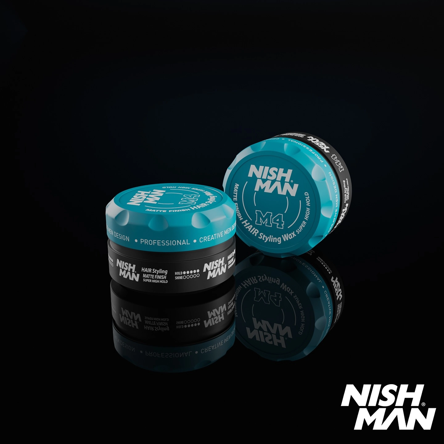 Cera Matte NishMan M4 Matte Finish de Fijación Ultra Fuerte 100ml - Imagen 3